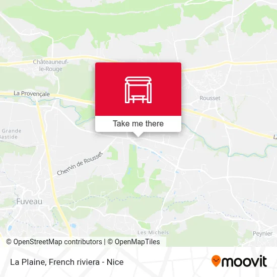 La Plaine map