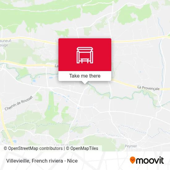 Villevieille map