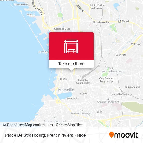 Place De Strasbourg map