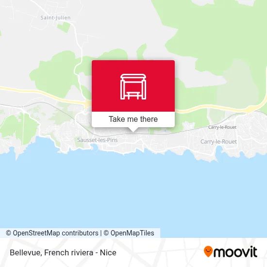 Bellevue map