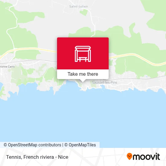 Tennis map
