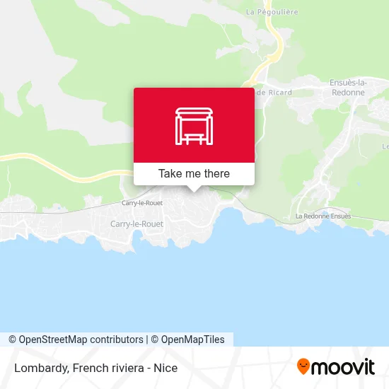 Lombardie map