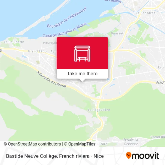 Bastide Neuve Collège map