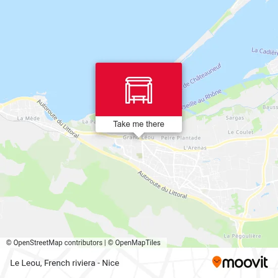 Le Leou map