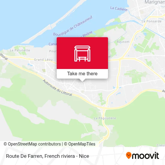 Route De Farren map