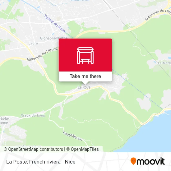 Mapa La Poste