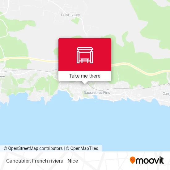 Canoubier map