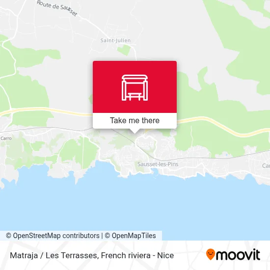 Matraja / Les Terrasses map