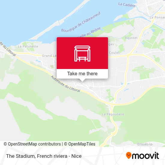 Le Stade map