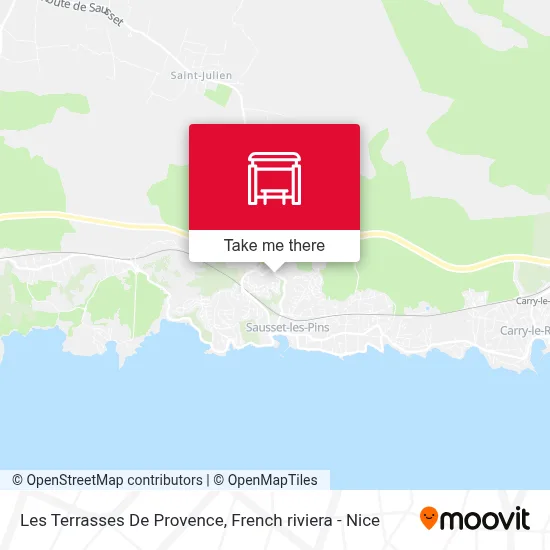 Les Terrasses De Provence map