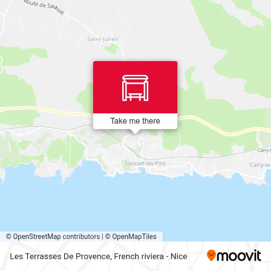 Les Terrasses De Provence map