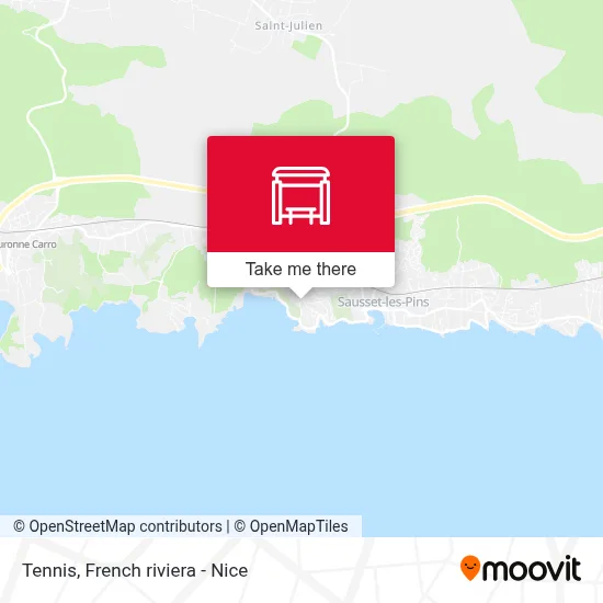 Tennis map