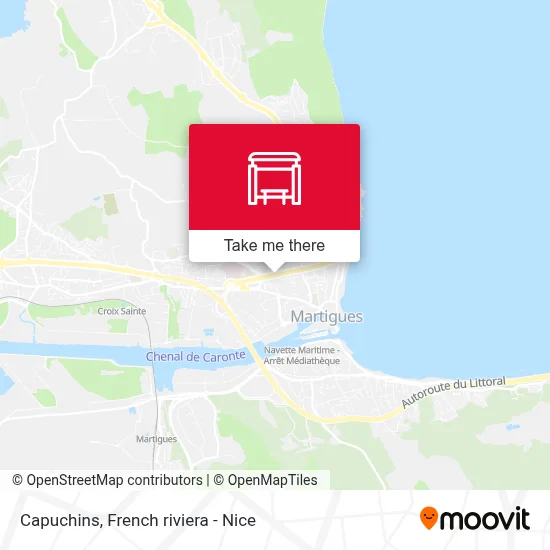 Capucins map