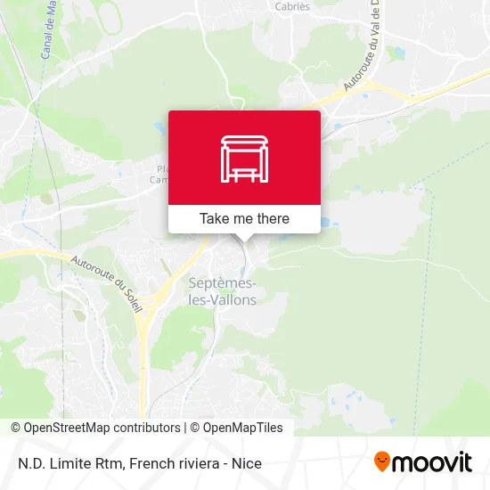 N.D. Limite Rtm map