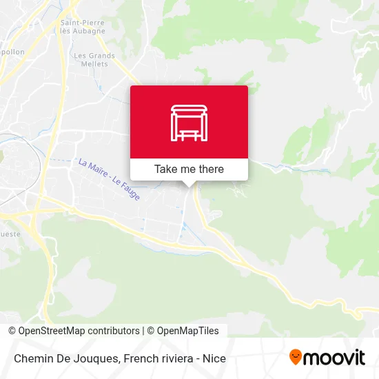 Chemin De Jouques map
