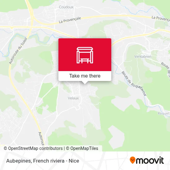 Aubepines map