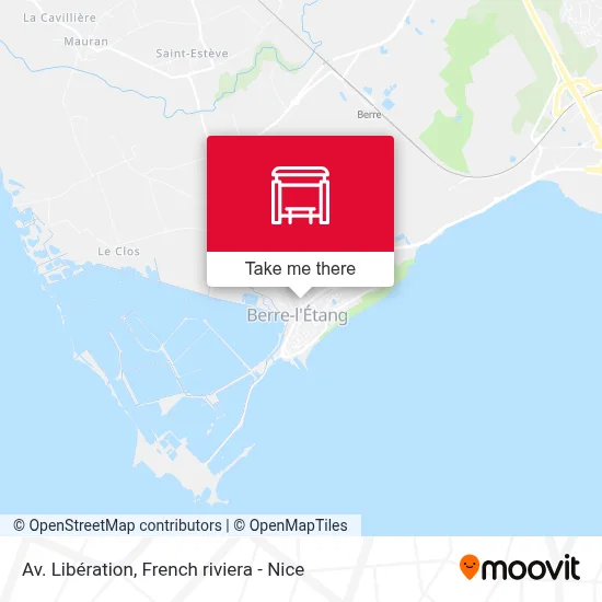 Av. Libération map