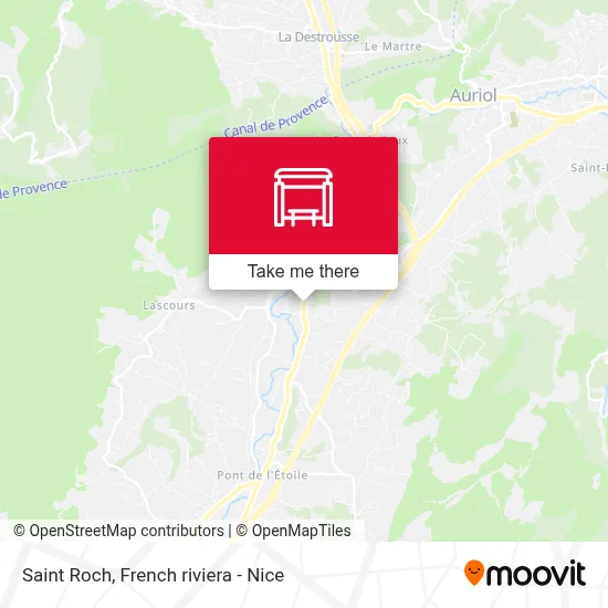 Saint Roch map