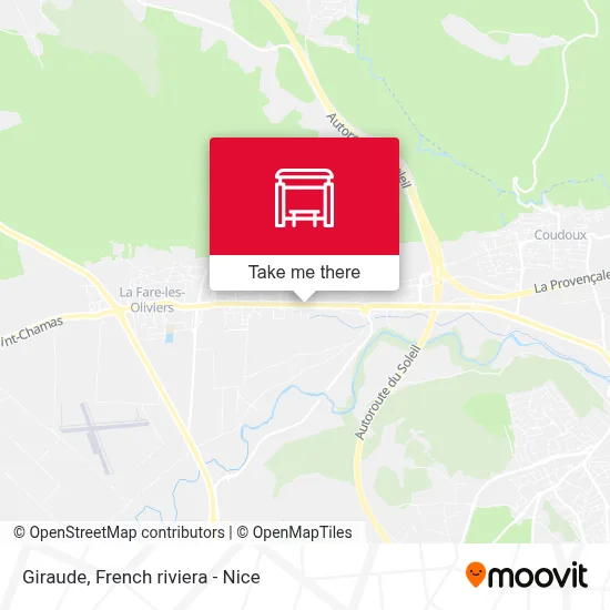 Giraude map