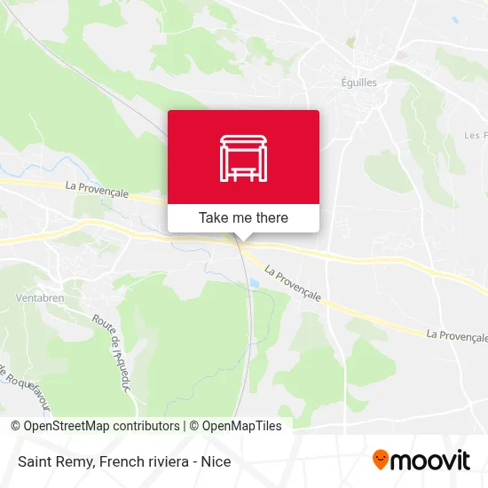 Saint Remy map