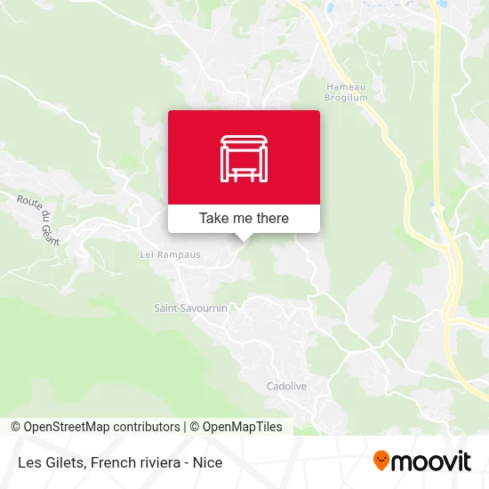 Les Gilets map