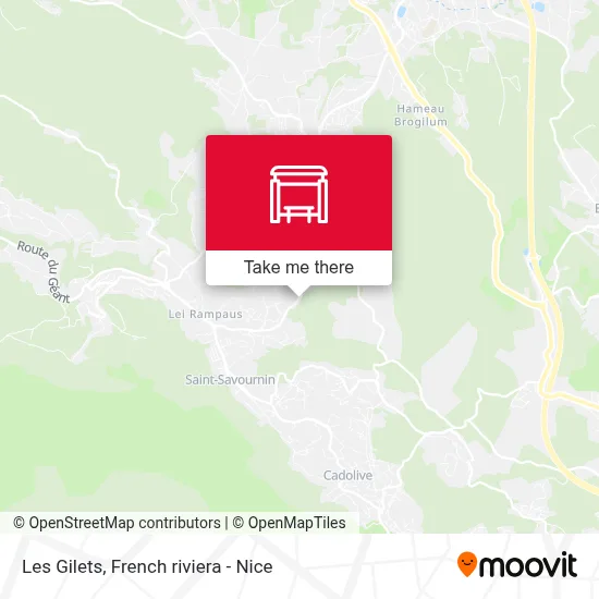Les Gilets map