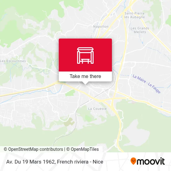 Av. Du 19 Mars 1962 map