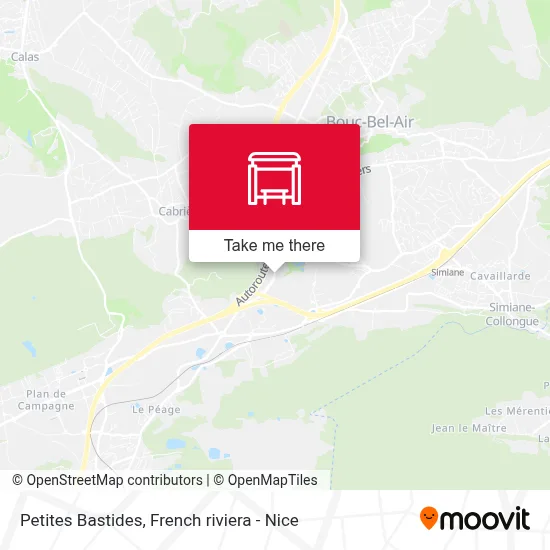 Petites Bastides map