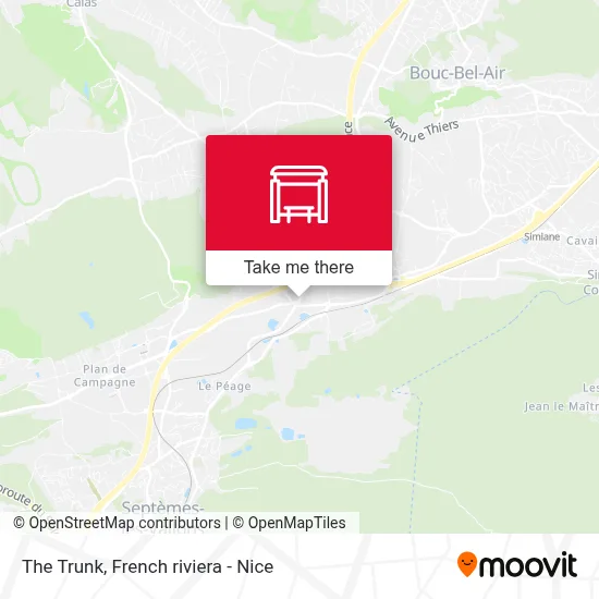 La Malle map