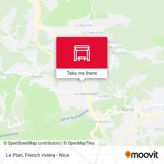 Le Plan map