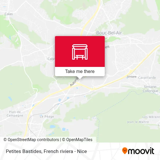 Petites Bastides map