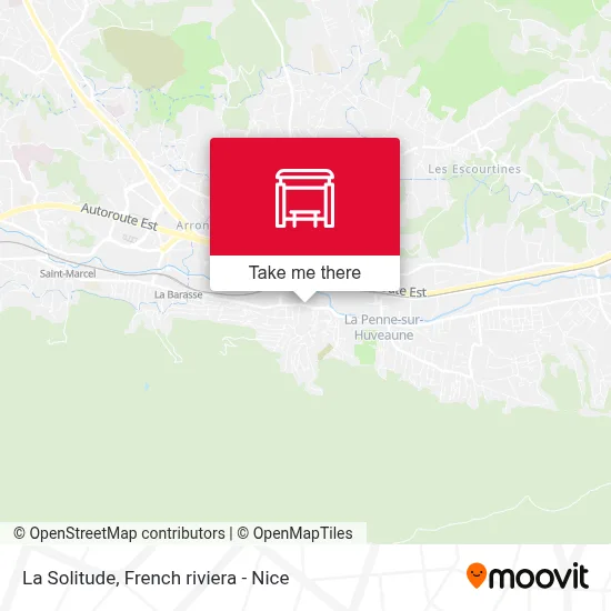 La Solitude map