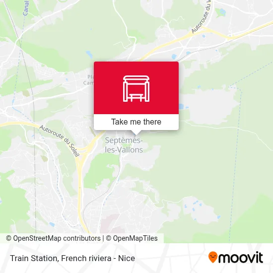 La Gare map