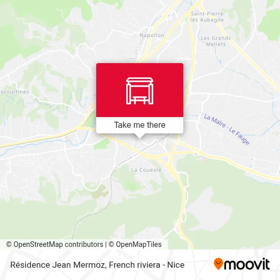 Résidence Jean Mermoz map