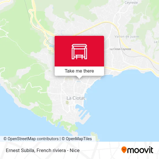 Ernest Subila map