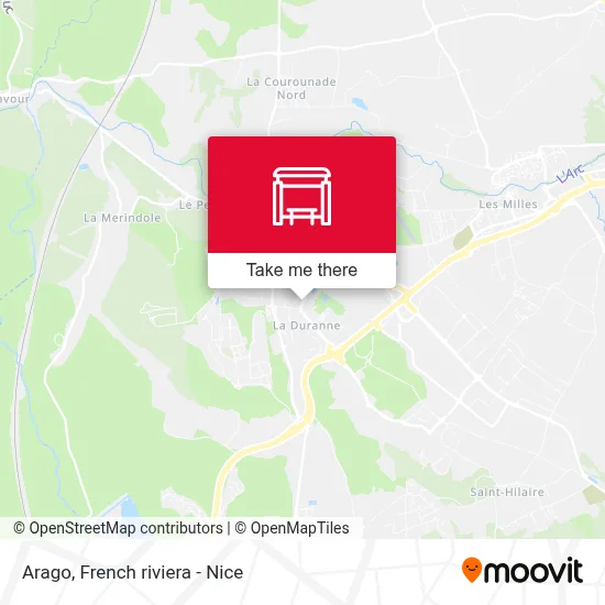 Arago map