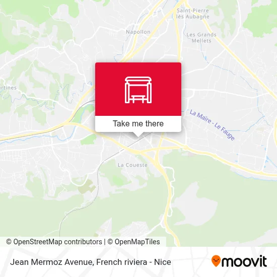 Avenue Jean Mermoz map