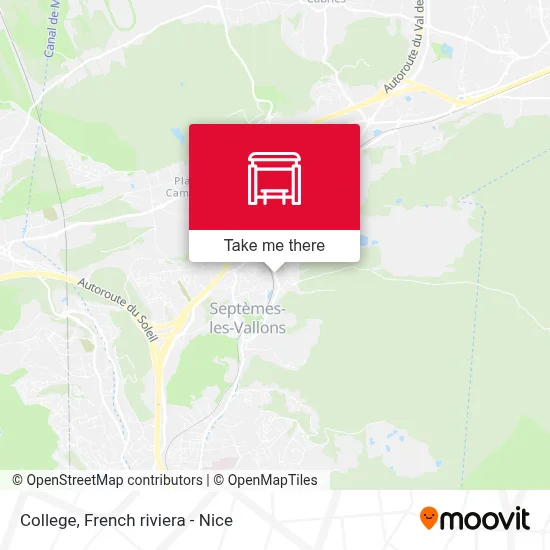 Collège map