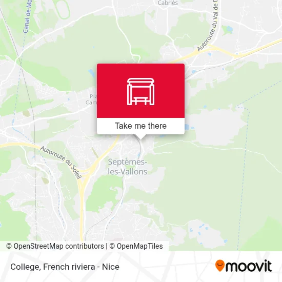 Collège map