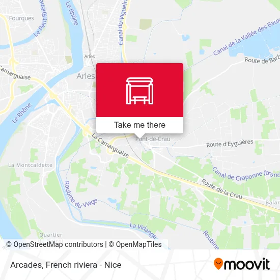 Arcades map
