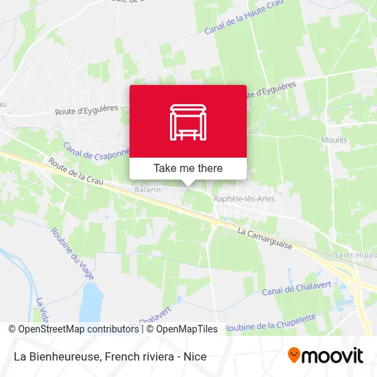 La Bienheureuse map