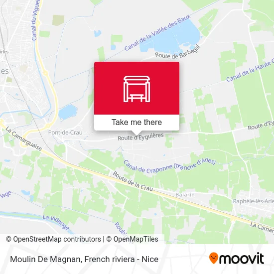 Moulin De Magnan map