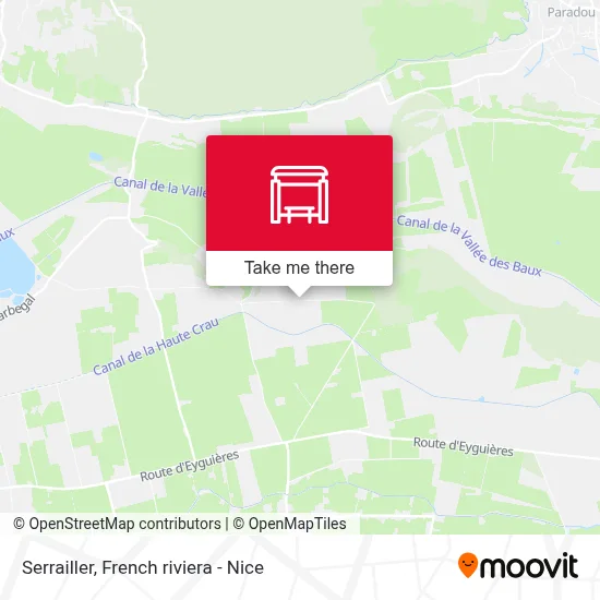 Serrailler map