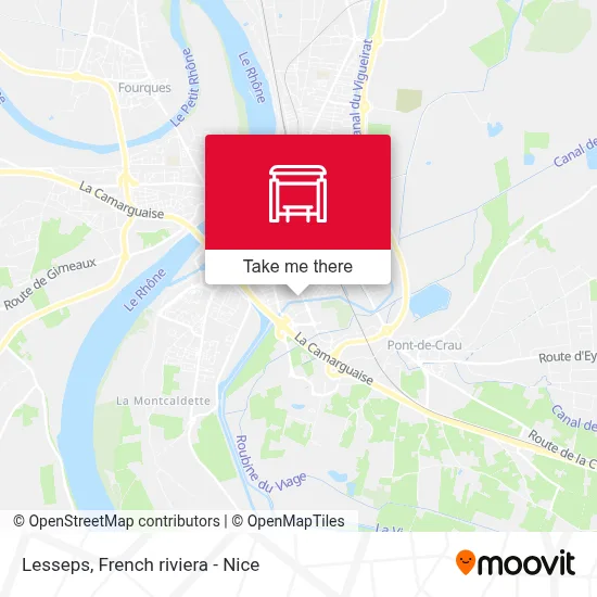 Lesseps map