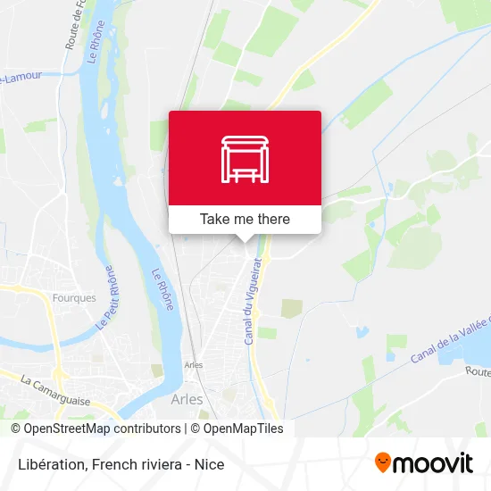 Libération map