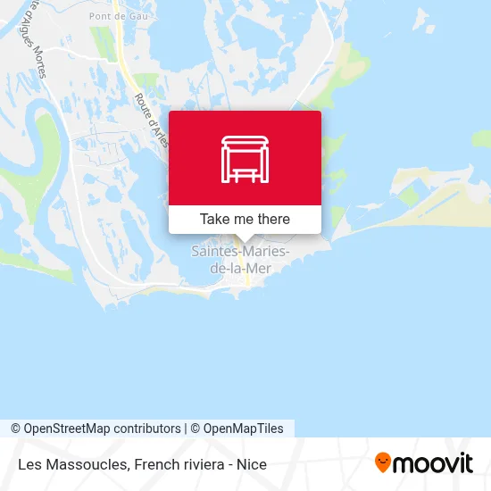 Les Massoucles map