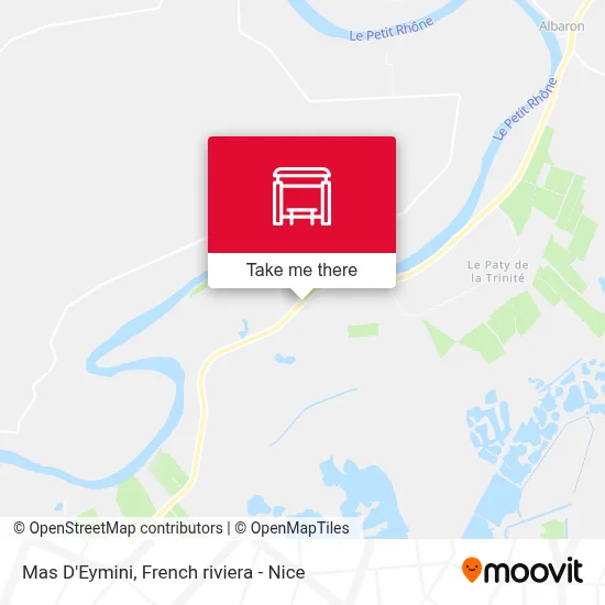 Mas D'Eymini map