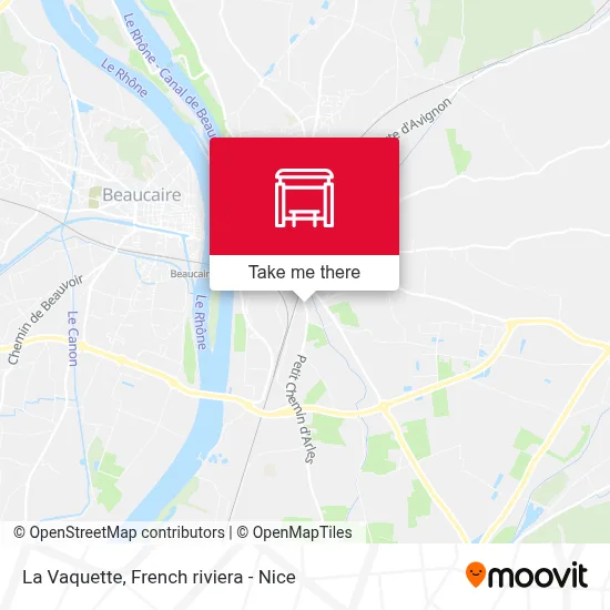 La Vaquette map