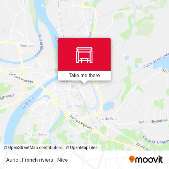 Auriol map