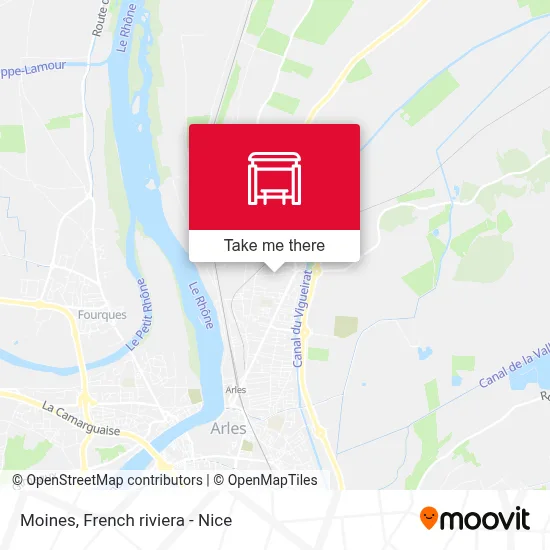 Mapa Moines
